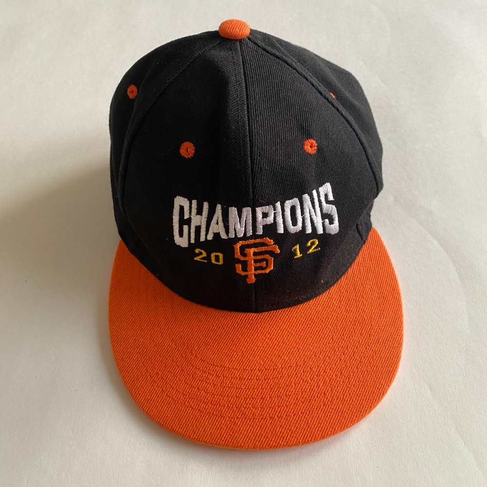 Jinx San Francisco Giants 2012 World Series Championship Baseball Hat - Picture 2 of 7